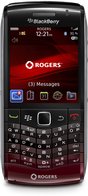 rim blackberry pearl 9100 rogers red gradient front