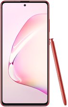 samsung galaxy note10 lite 29 aura red front with pen