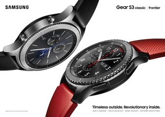 samsung gear s3 frontier classic 2p red