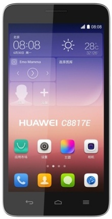 Huawei C8817E Detailed Tech Specs