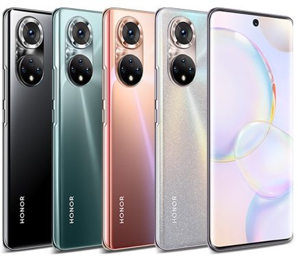 Huawei Honor 50 5G Premium Edition Dual SIM TD-LTE CN 256GB NTH-AN00  (Huawei Nottingham) Detailed Tech Specs
