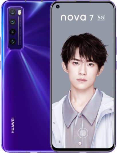 Huawei Nova 7 5G Dual SIM TD-LTE CN 128GB JEF-TN00 / JEF-TN20  (Huawei Jennifer A) Detailed Tech Specs