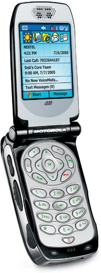 Motorola i920 Detailed Tech Specs