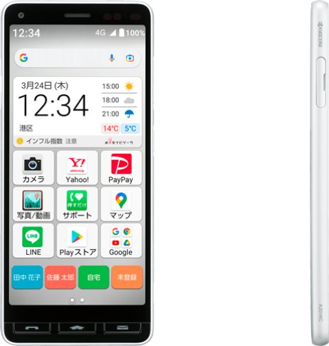 Kyocera Easy Smartphone 2+ TD-LTE JP A201KC Detailed Tech Specs
