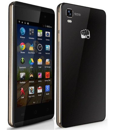 Micromax A093 Canvas Fire Detailed Tech Specs