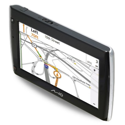 Mio Moov 200 3.5-Inch Portable GPS Navigator with Text-To-Speech