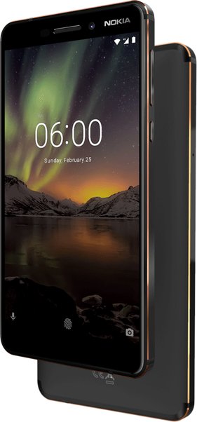 Nokia 6 2018 Global Dual SIM TD-LTE 32GB / 6.1  (HMD Plate 2)