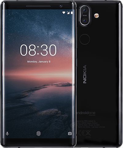 Nokia 8 Sirocco Global Dual SIM TD-LTE  (HMD Avatar) Detailed Tech Specs