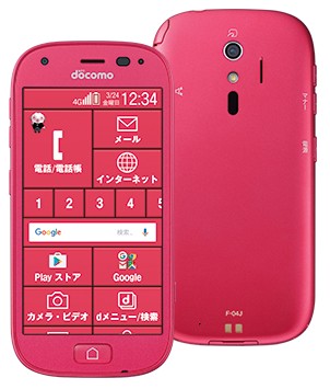 Fujitsu Easy smartphone 4 F-04J Detailed Tech Specs