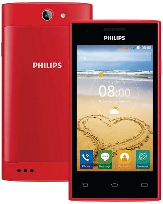Philips S309 Dual SIM Detailed Tech Specs