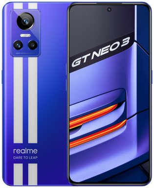 Oppo Realme GT Neo 3 5G 2022 8W Stanard Edition Global Dual SIM TD-LTE 256GB RMX3561  (BBK Pickle)
