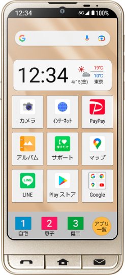 Sharp Simple Smartphone 6 5G TD-LTE JP A201SH