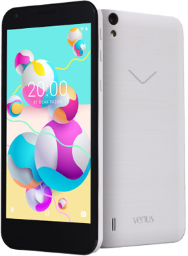 Vestel Venus 5000 Dual SIM LTE Altin / Siyah / Beyaz / Gumus